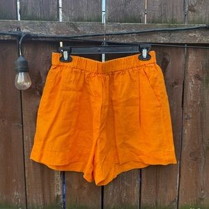 Everlane Women's Orange Shorts